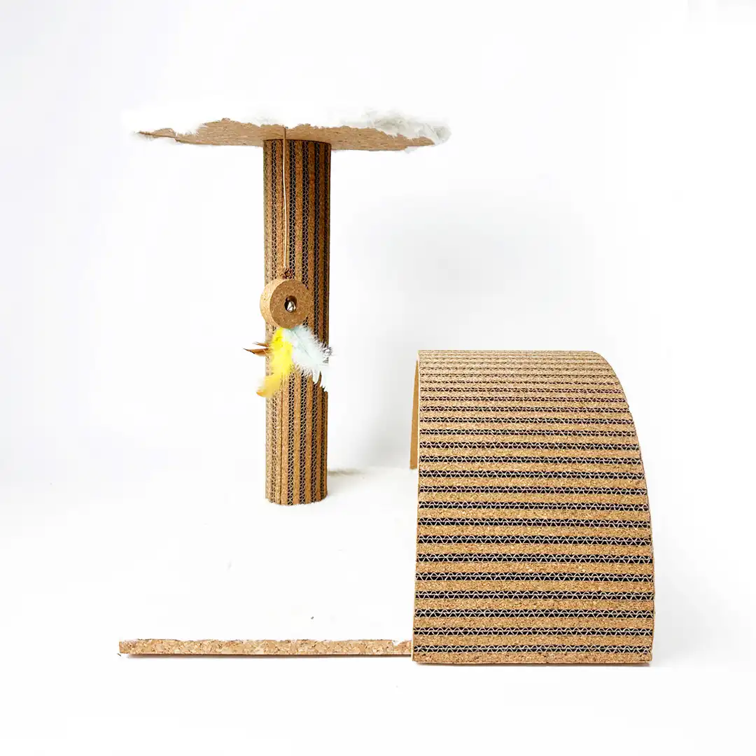 Cat Climbing Post